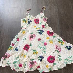 Floral tank top dress